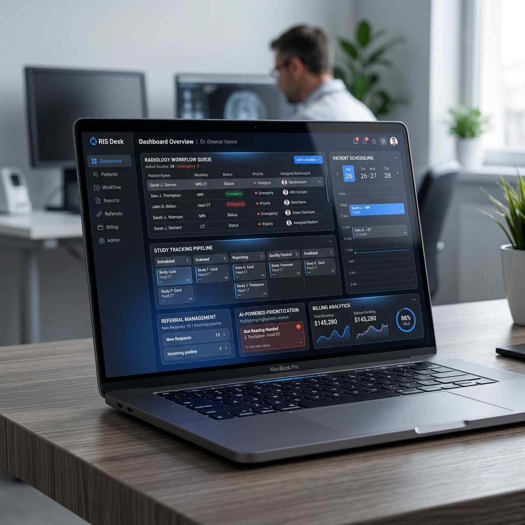 RIS Desk Dashboard